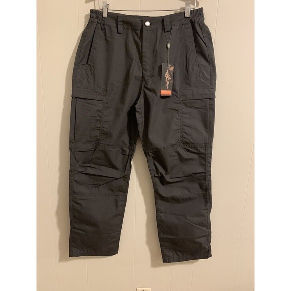 FREE SOLDIER Outdoor Men's Multi Pockets Tactical Cargo Pants Size 34 / 30 - Picture 1 of 5